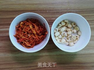 猴头菇虫草花竹荪排骨汤的做法步骤:4