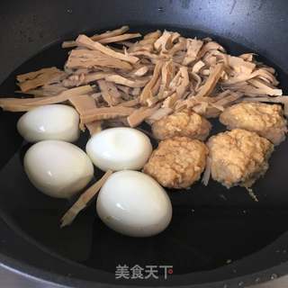 酱剥子肉圆的做法步骤:4