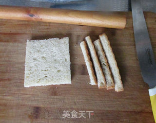 天妇罗吐司卷的做法步骤:6
