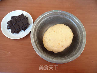 巧克力馅红薯糯米饼的做法步骤:5