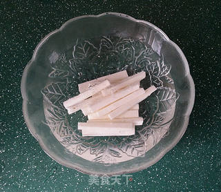 蓝莓山药的做法步骤:4