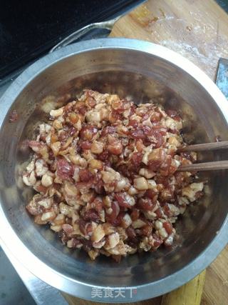 鲜肉拉瓜馅饺子的做法步骤:2