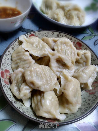 鲜肉拉瓜馅饺子的做法步骤:13