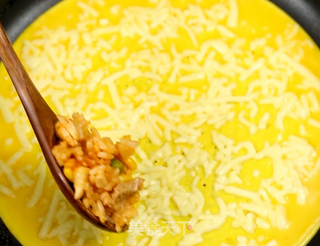 香浓芝士蛋包饭,一口下去全是满足!的做法步骤:6