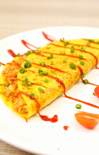 香浓芝士蛋包饭,一口下去全是满足!的做法步骤:7