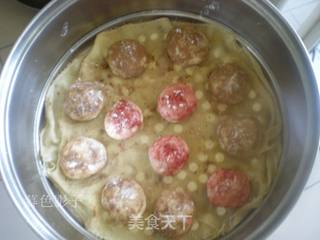 小蘑菇豆沙包的做法步骤:7