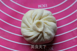豇豆牛肉馅包子的做法步骤:10