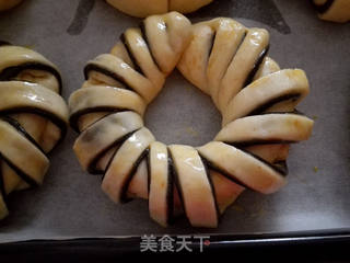 黑芝面包圈的做法步骤:9