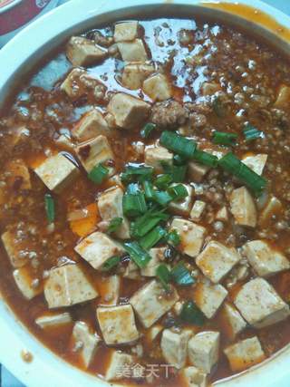 麻婆豆腐的做法步骤:10