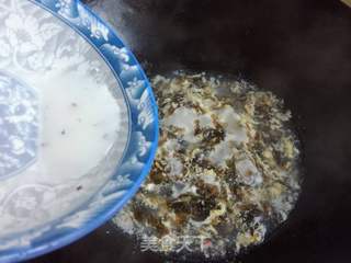 紫菜蛋花汤的做法步骤:8