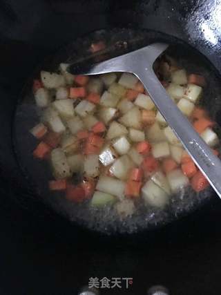 咖喱土豆鸡丁的做法步骤:5