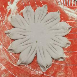 花样馒头~向日葵的做法步骤:8
