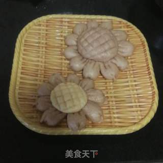 花样馒头~向日葵的做法步骤:17