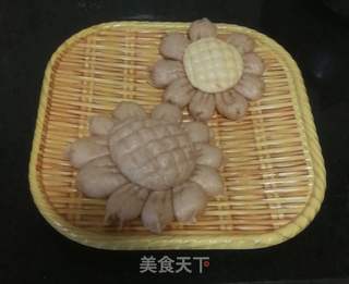 花样馒头~向日葵的做法步骤:16