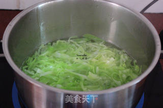 凉拌包菜丝的做法步骤:4