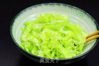 凉拌包菜丝的做法步骤:6