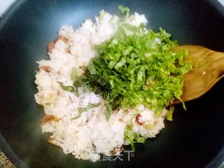 葱油炒饭的做法步骤:5