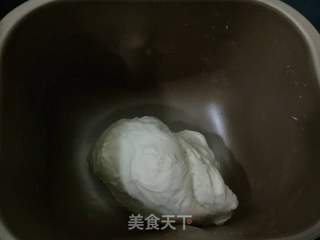 #花样美食#金枪鱼火腿披萨的做法步骤:4