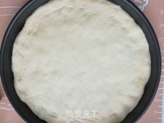 #花样美食#金枪鱼火腿披萨的做法步骤:9