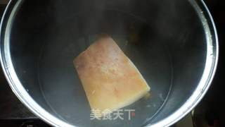 重庆乡宴九大碗之一夹沙肉、甜烧白的做法步骤:12