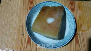 重庆乡宴九大碗之一夹沙肉、甜烧白的做法步骤:13