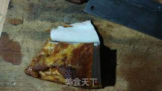 重庆乡宴九大碗之一夹沙肉、甜烧白的做法步骤:24