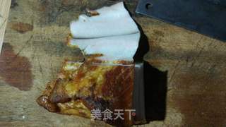 重庆乡宴九大碗之一夹沙肉、甜烧白的做法步骤:25
