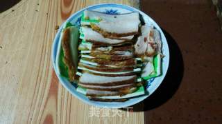 重庆乡宴九大碗之一夹沙肉、甜烧白的做法步骤:33