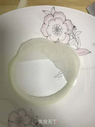 白玉萝卜拼盘的做法步骤:8