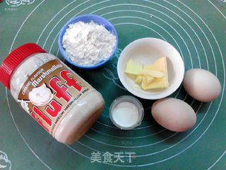  #花样美食#法罗夫海绵小蛋糕的做法步骤：1