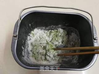 翡翠白玉包子的做法步骤:6