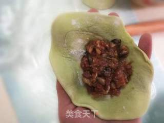 翡翠白玉包子的做法步骤:22