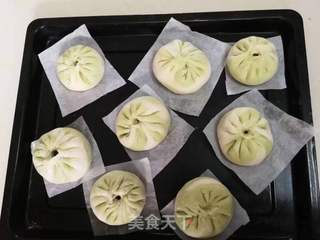 翡翠白玉包子的做法步骤:24