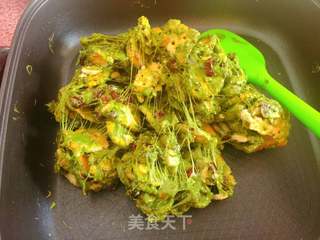 抹茶雪花酥的做法步骤:11