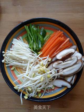#花样美食#~石锅拌饭的做法步骤:3