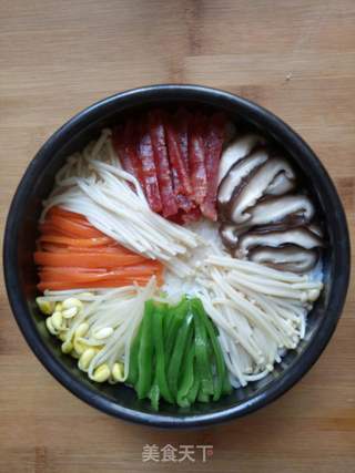 #花样美食#~石锅拌饭的做法步骤:9
