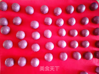 #花样美食#紫薯玫瑰包的做法步骤:4