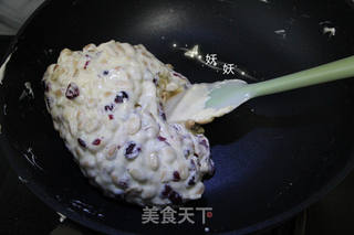 蔓越莓花生牛轧糖的做法步骤:8