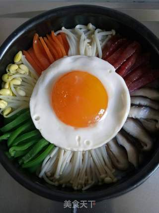 #花样美食#~石锅拌饭的做法步骤:11