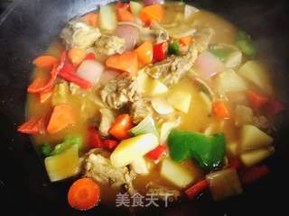 咖喱排骨饭的做法步骤:15
