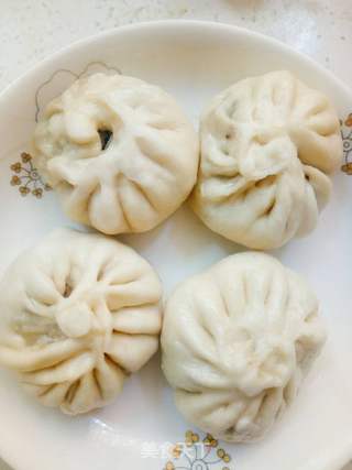香菇瘦肉包子的做法步骤:17