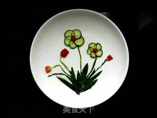 #花样美食#黄瓜花的做法步骤：11