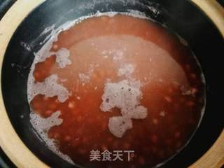 花样美食:玫瑰红豆奶昔的做法步骤:2