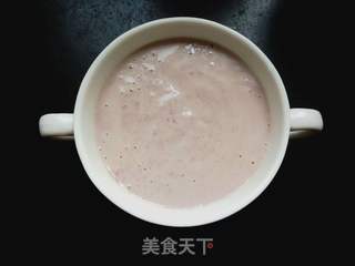 花样美食:玫瑰红豆奶昔的做法步骤:9