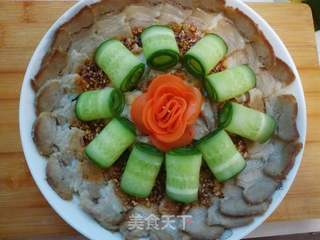 #花样美食#蒜泥白肉的做法步骤:13