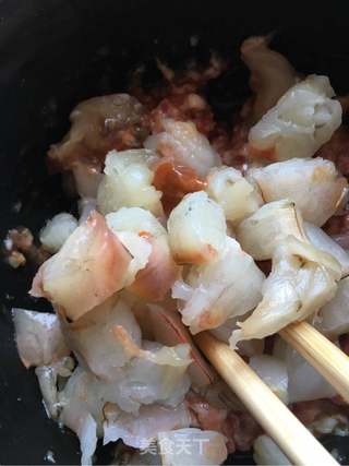 韭菜鲜虾饺子的做法步骤:4