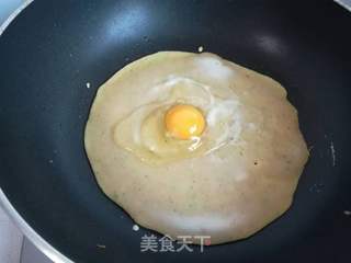 鸡蛋卷饼的做法步骤:6