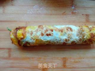 鸡蛋卷饼的做法步骤:14
