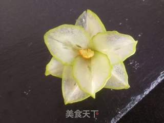 #花样美食#黄瓜花的做法步骤:9