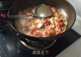 潜江风味油焖大虾的做法步骤:7